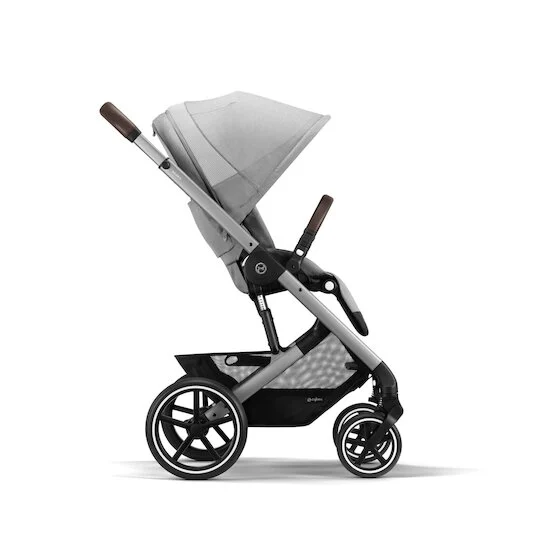 Poussette Balios S Lux   Châssis Silver - Lava Grey        de               CYBEX