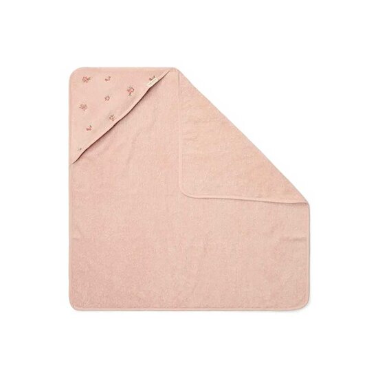 Fairy Garden Cape de bain brodée   Blossom Rose        75 x 75 cm   de               Little Dutch