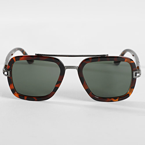 Lunettes De Soleil Marron Noir
