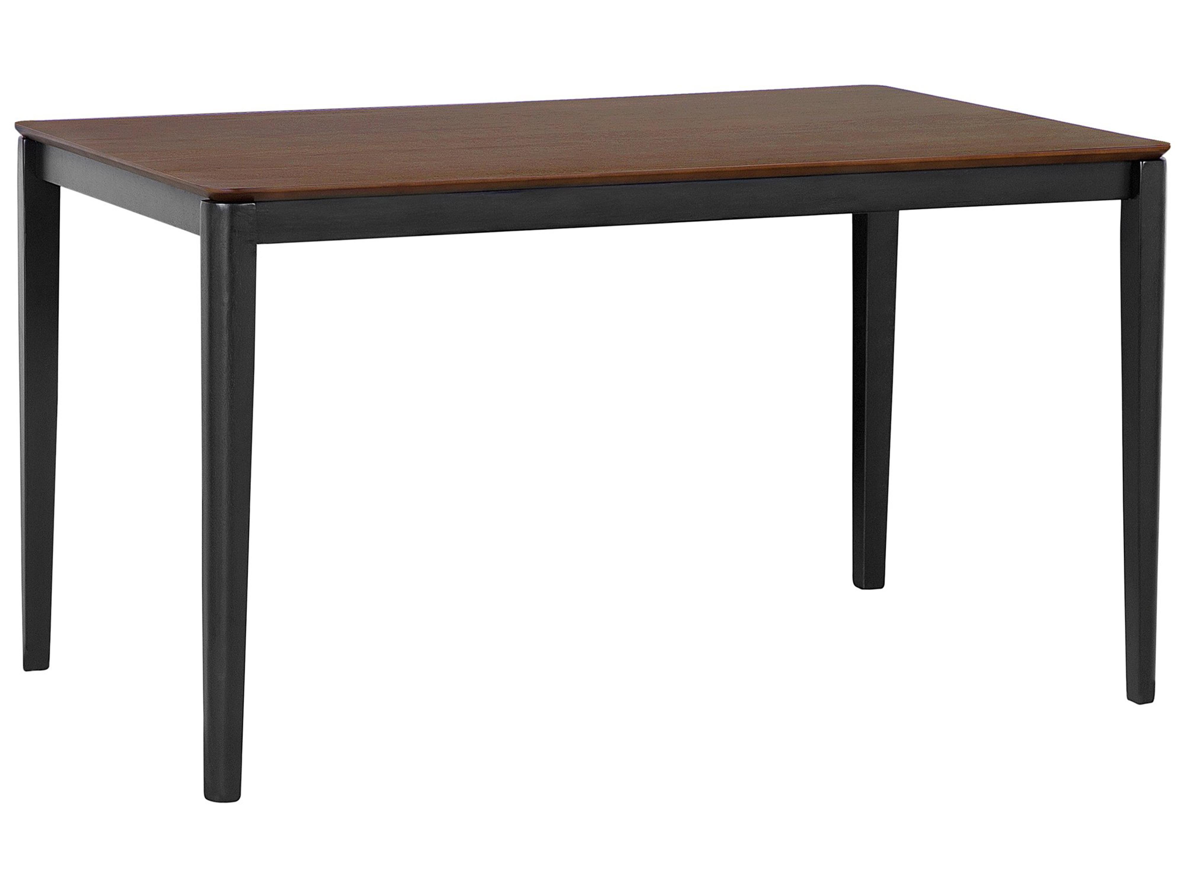 Eettafel CEDAR Donker walnoothout 80 cm 135 cm