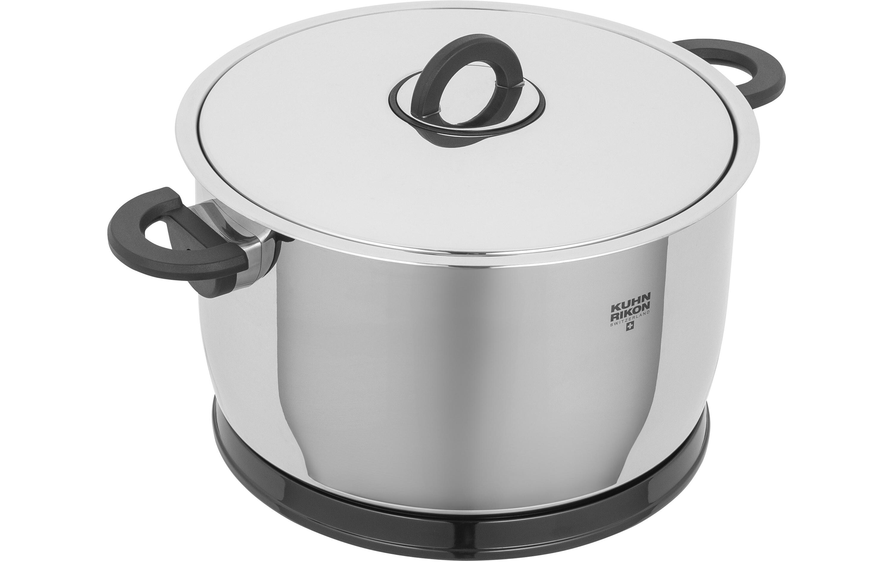 Servierkasserolle Durotherm Pro 22 cm, 5 l, Schwarz<br>Servierkochtopf