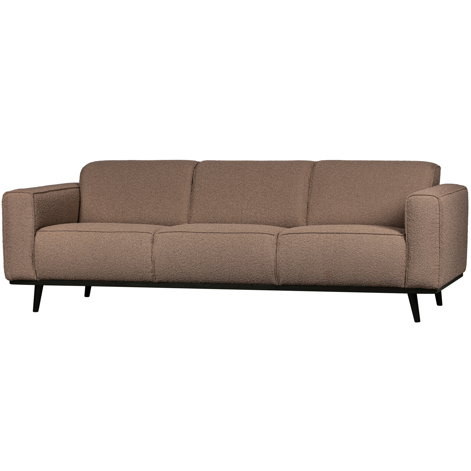 3-zits bank Statement Statement 3-zits Bank - 230 cm - Bouclé - Nougat