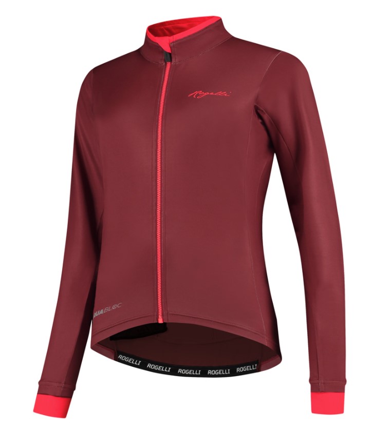 Rogelli Essential Jersey Kvinde - Bordeaux