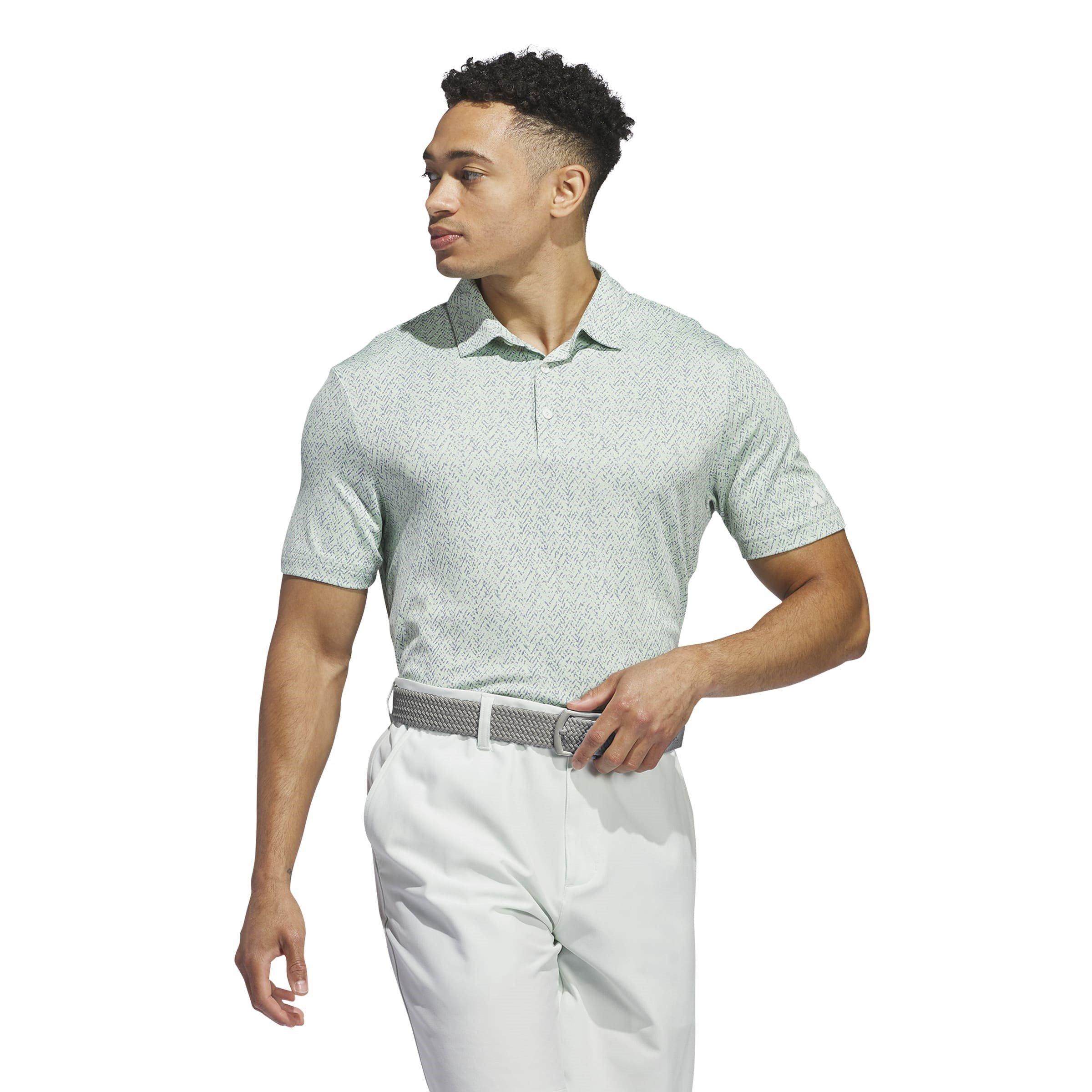 adidas Fairway Jacquard Polo Shirt Mens