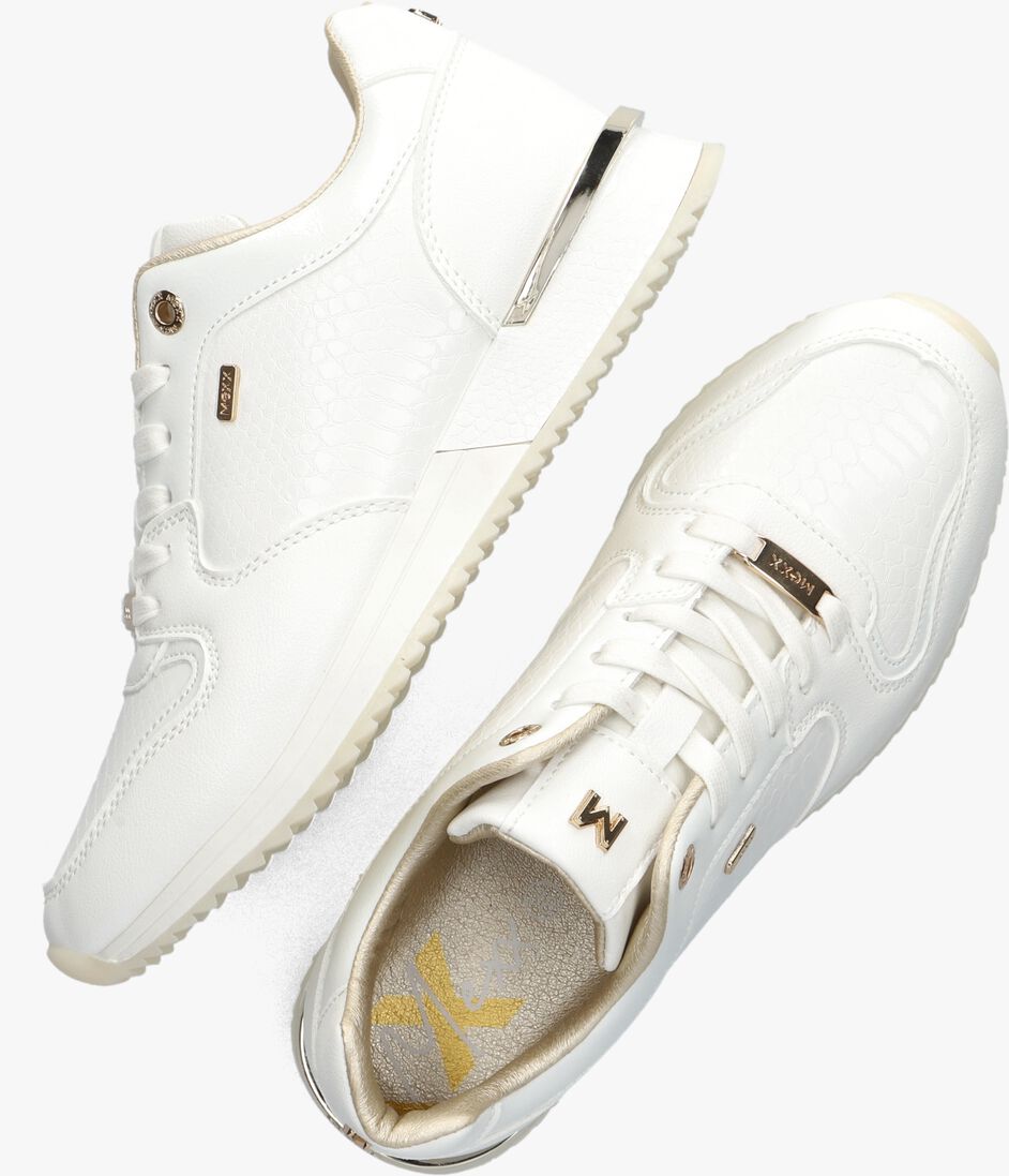 MEXX witte mexx lage sneakers fleur