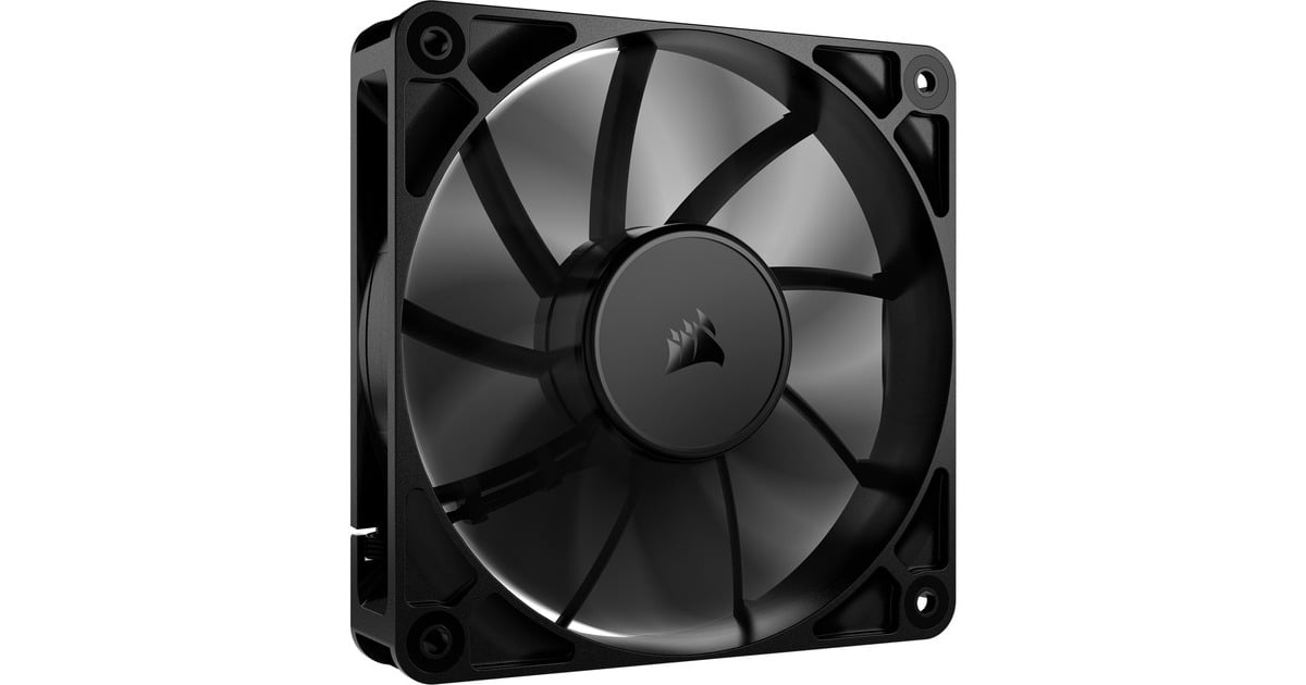 CorsairRS120 PWM case fan  (Zwart, 120 x 120 x 25 mm)