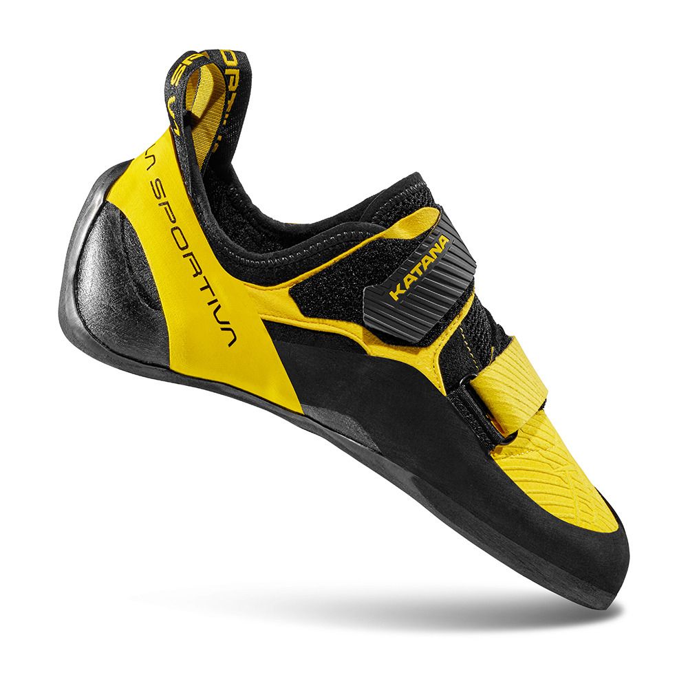 La Sportiva KATANA - Chaussons d'escalade Homme yellow/black