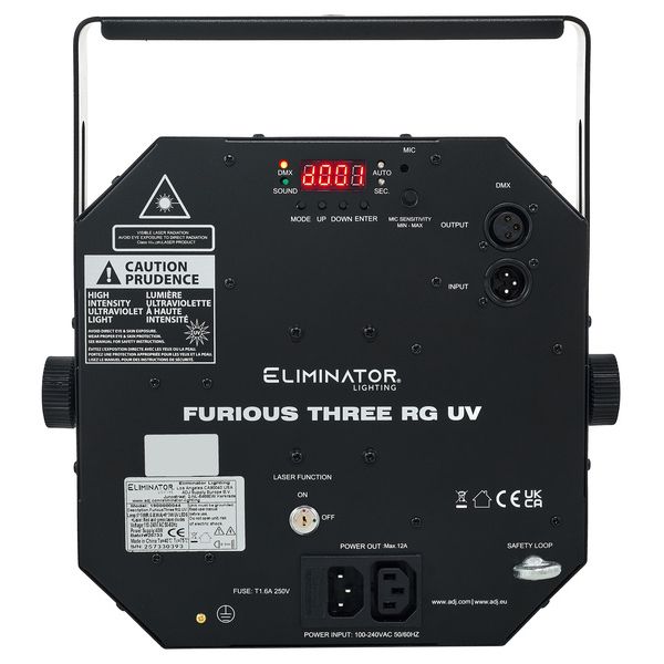 Eliminator Furious Three RG UV