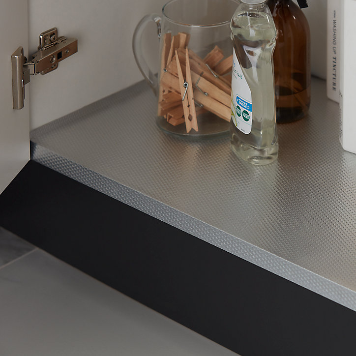 Revêtement pour meuble de cuisine GoodHome Sonchu métal l. 60 x P. 50 cm