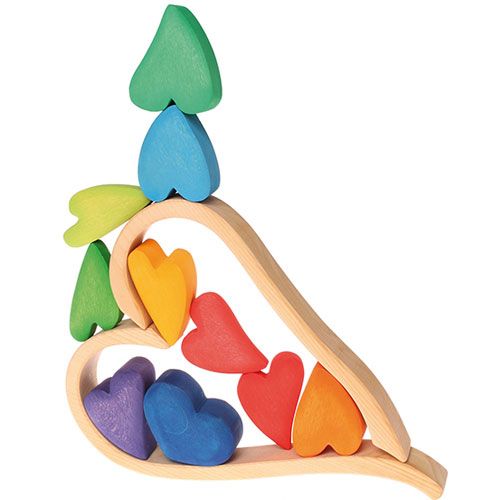 Grimm's stapel harten - regenboog