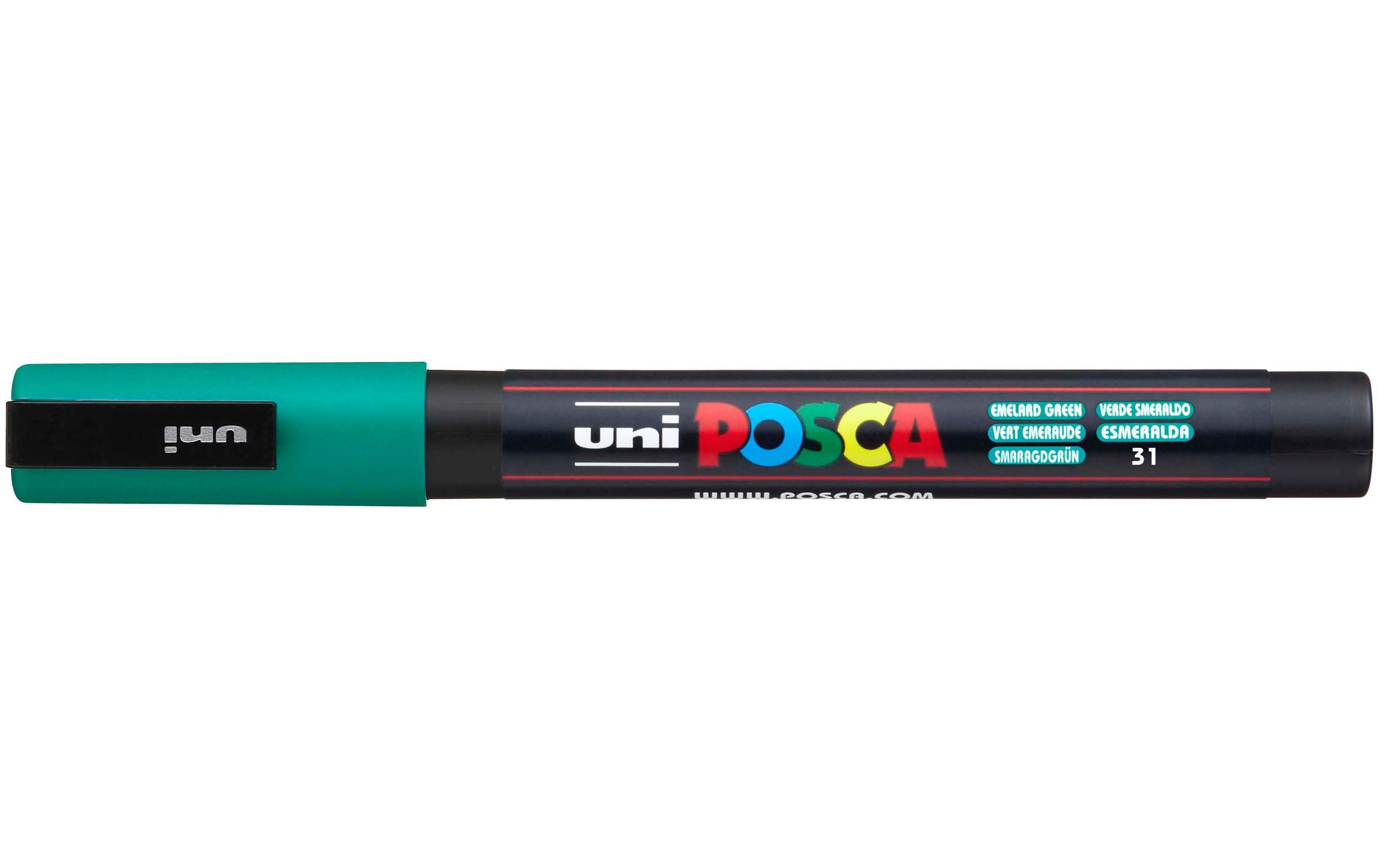 Permanent-Marker POSCA 0.9-1.3 mm, SmaragdgrünUniversell einsetzbarer Marker