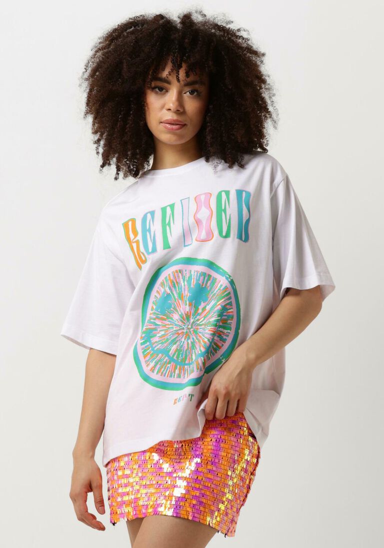 REFINED DEPARTMENT witte refined department t-shirt maggy