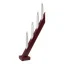 Stor adventslysestake LED 65 cm