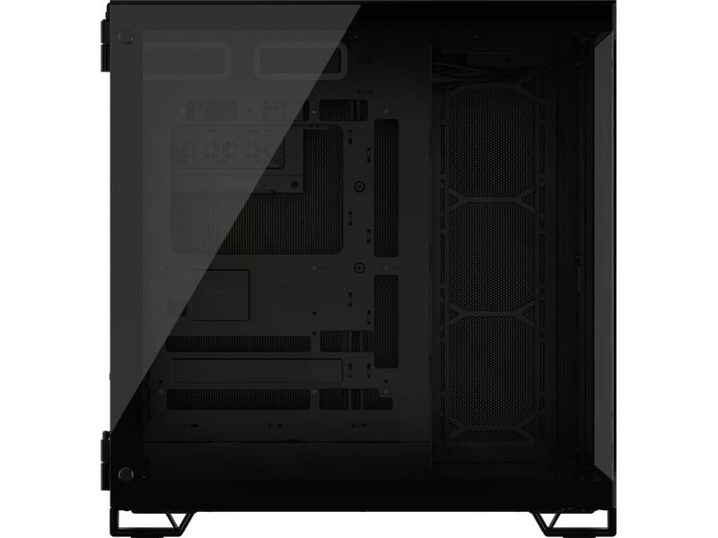Corsair PC-Gehäuse 6500X Schwarz Mid-Tower PC-Case mit Zwei-Kammer-Design und herausragendem Luftstrom