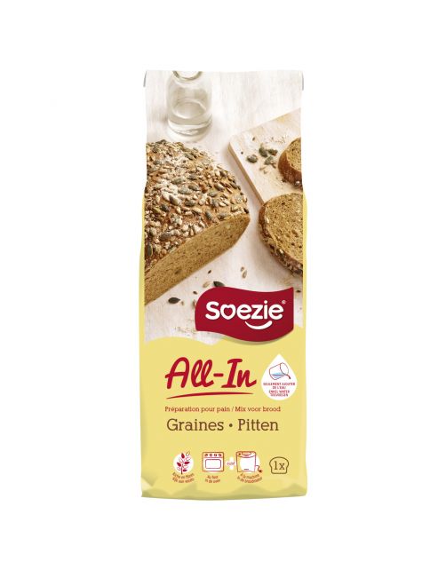 Soezie All-In Brood Met Pitten - Bakproducten