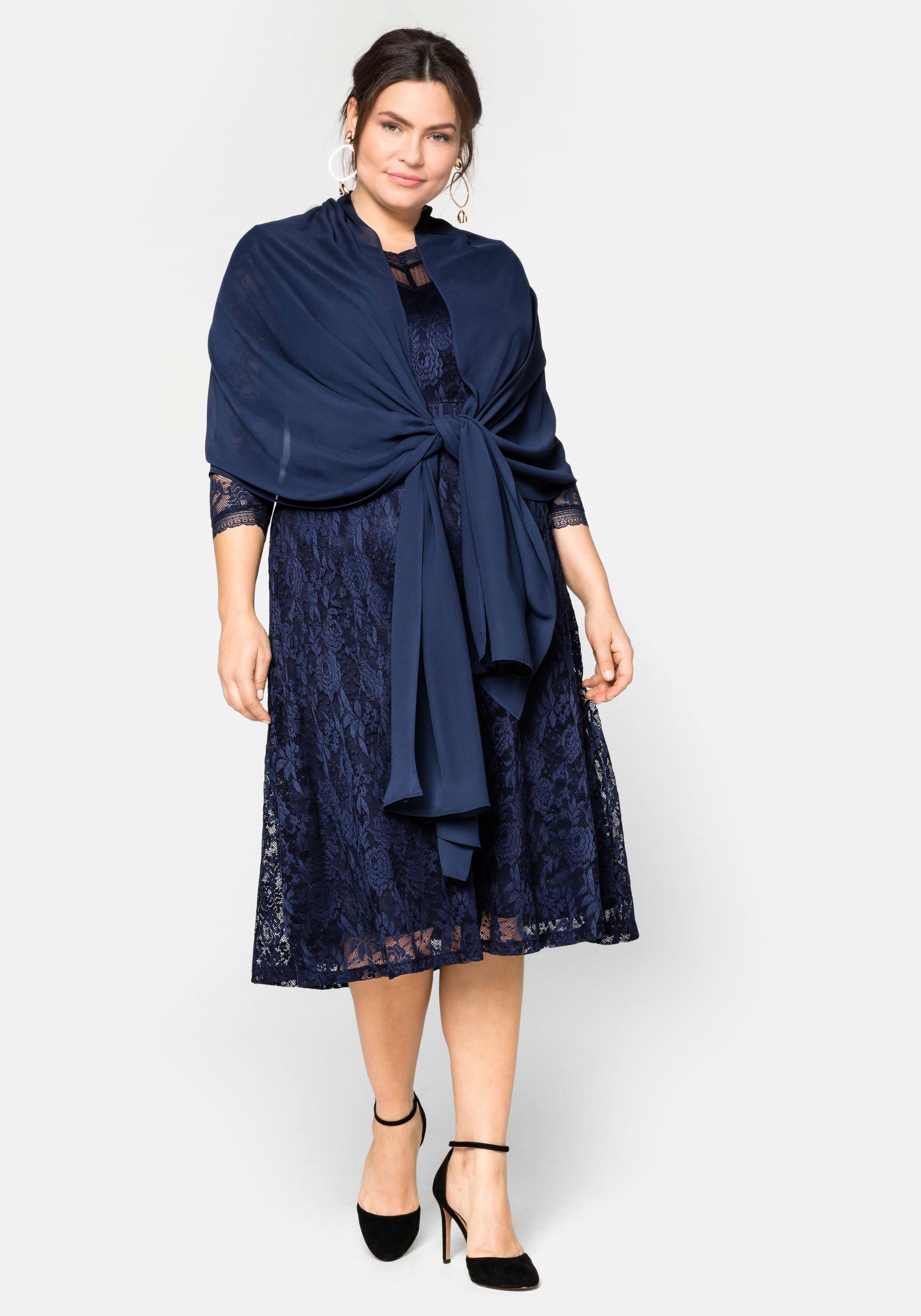 Stola aus fließendem Chiffon