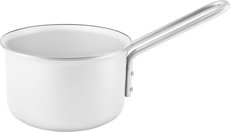 Eva Trio White Line Kasserolle 1,1 l 13 cm keramisk Slip-Let® belægni White