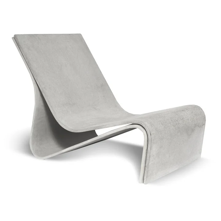 Eternit - Sponeck Outdoor Sessel, 78 x 50 x 60 cm, naturgrau