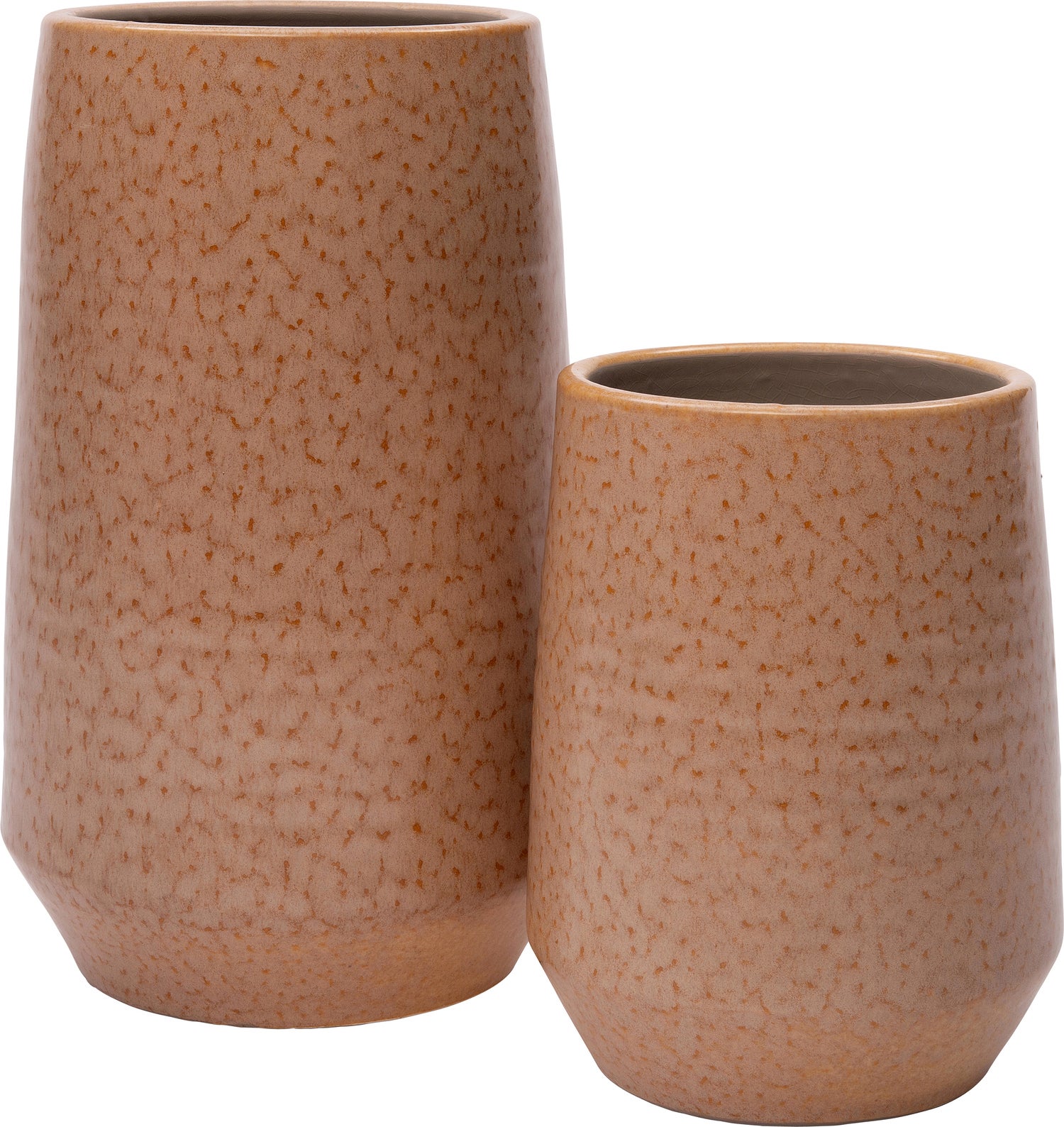 Intratuin vaas Rana terracotta D 18 H 30 cm