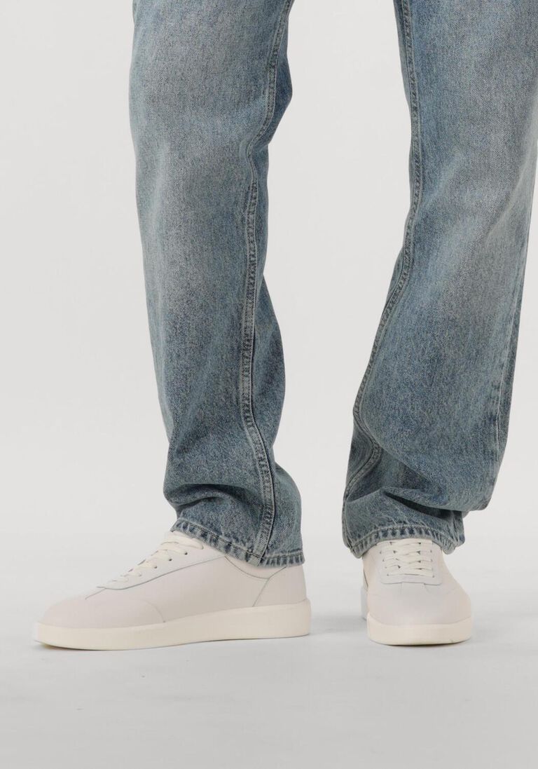 witte nubikk lage sneakers joro liber