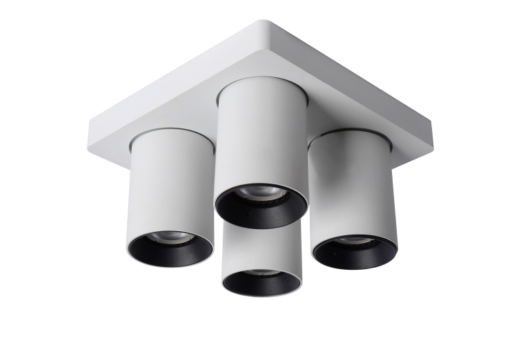 Lucide Nigel 4 spot LED wit