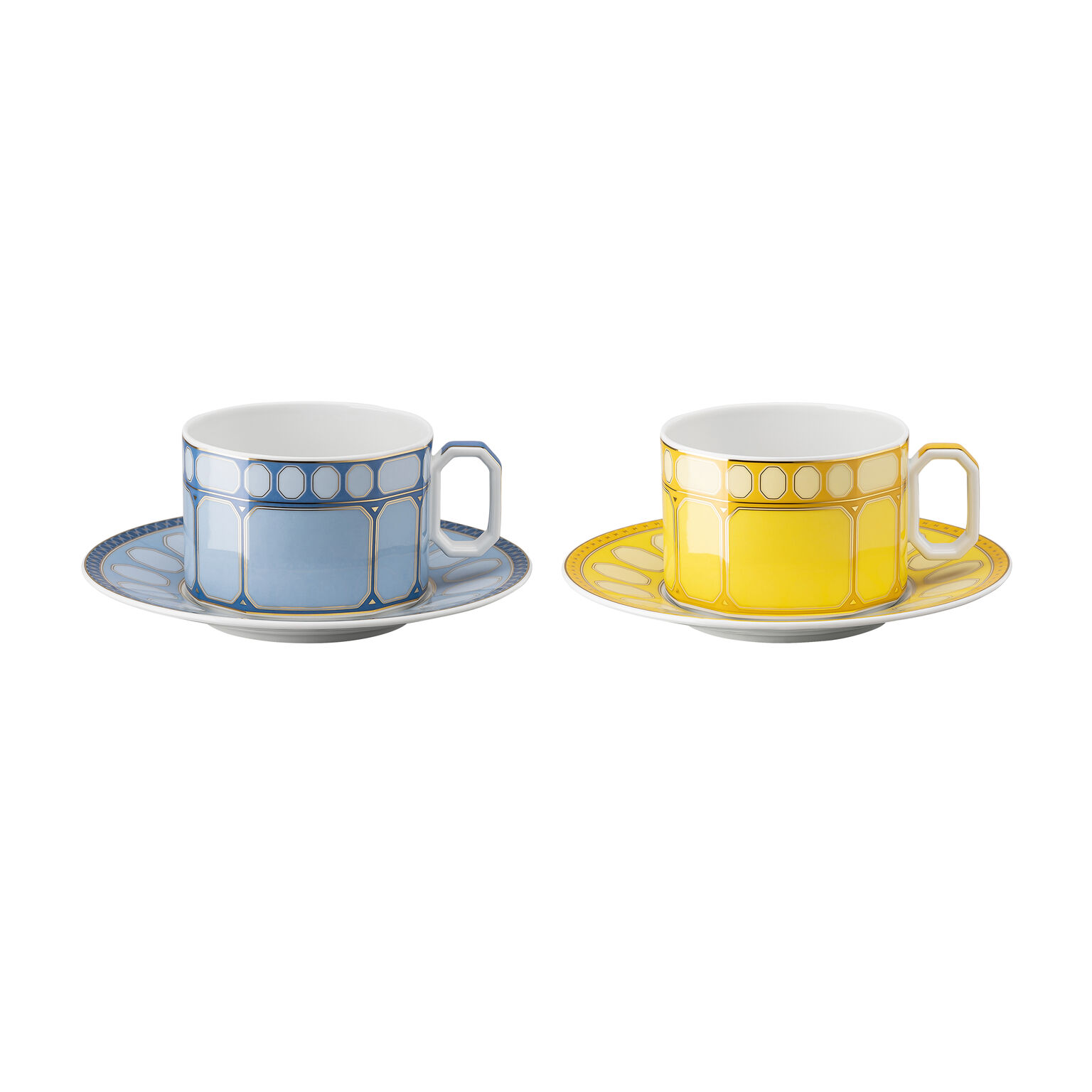 Signum Azure + Jonquil Set 2 Teetassen