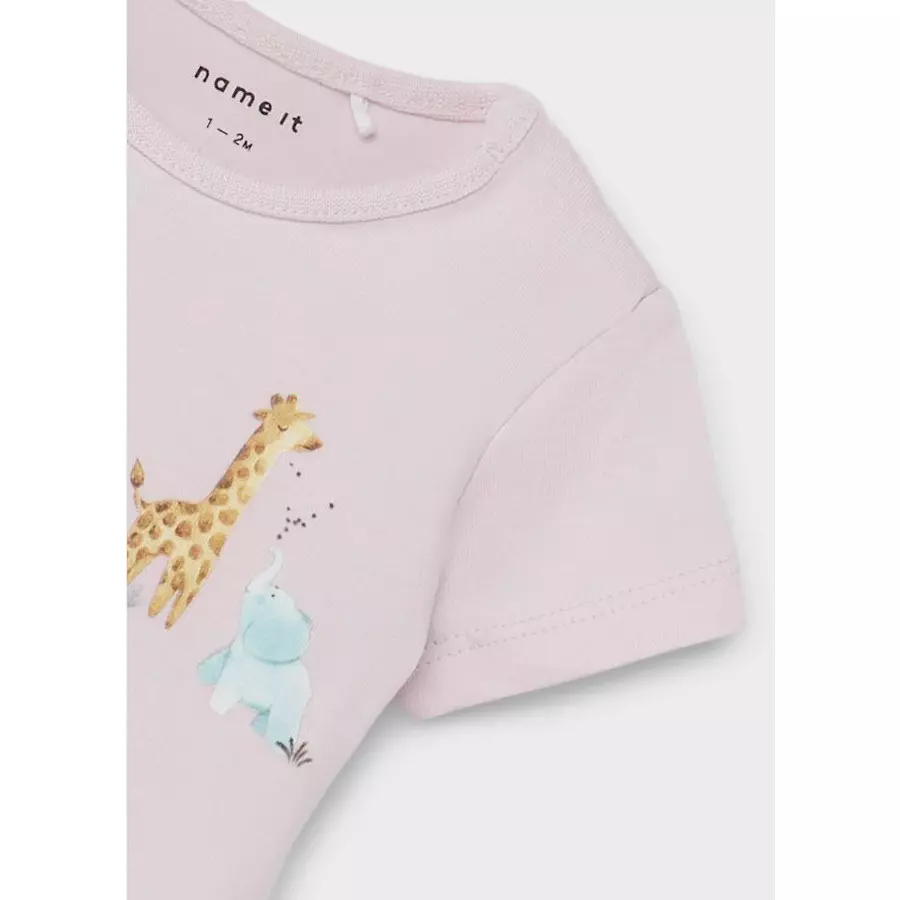 name it T-Shirt Nbfjutta Light Lilac