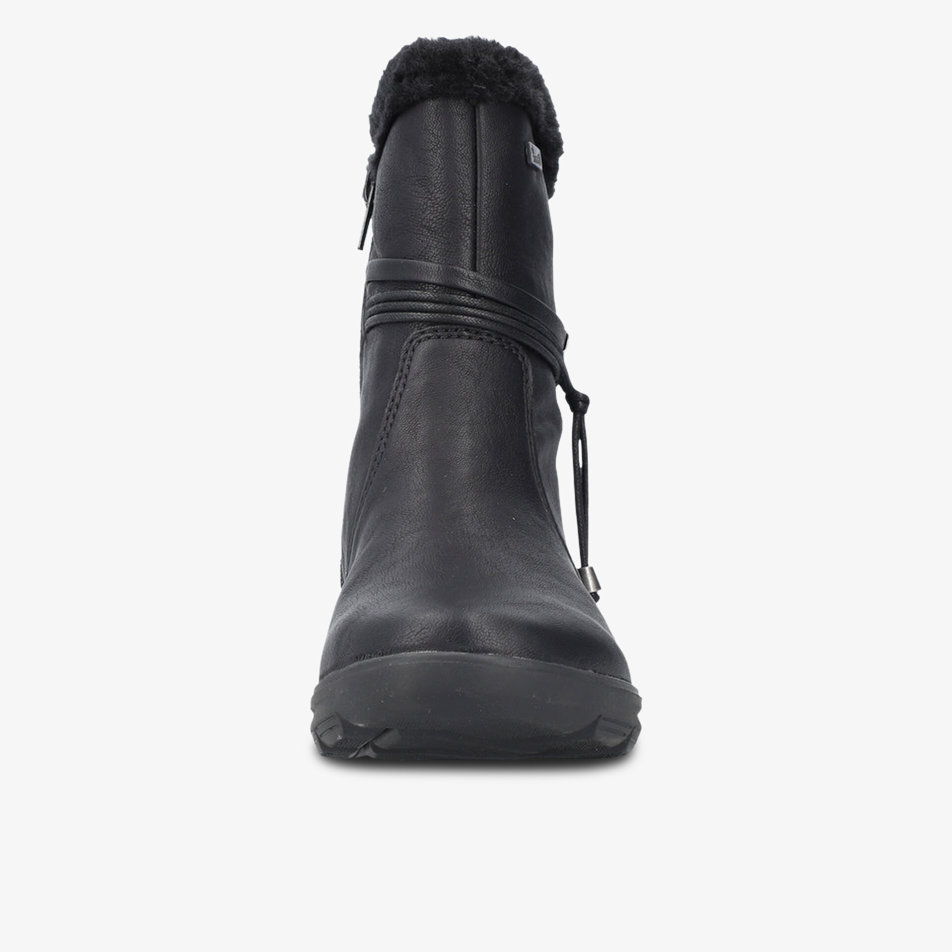 rieker Damen Winterstiefel schwarz