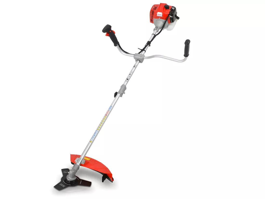 Hecht 135 BTS Débroussailleuse Coupe bordures essence 2temps de haute qualité largeur de coupe 255mm
