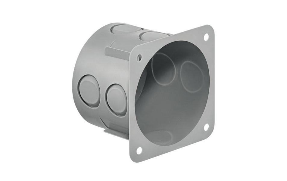 Montagedose UP Gr.1 50 mm 850° mit Flansch 72x72mmDie Simple für den Leichtbau