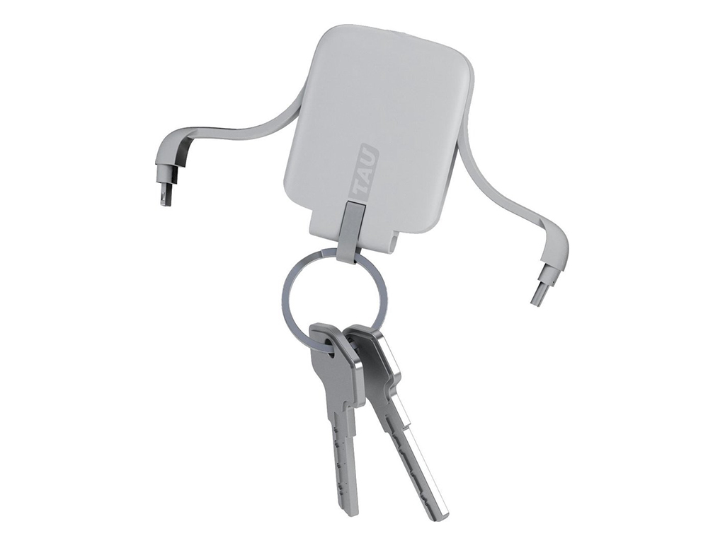 TAU 3 in 1 mini powerbank - White