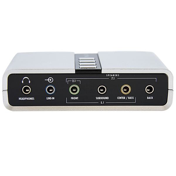 StarTech.com Adaptateur audio USB 7.1 - Carte son externe avec audio numérique SPDIF
