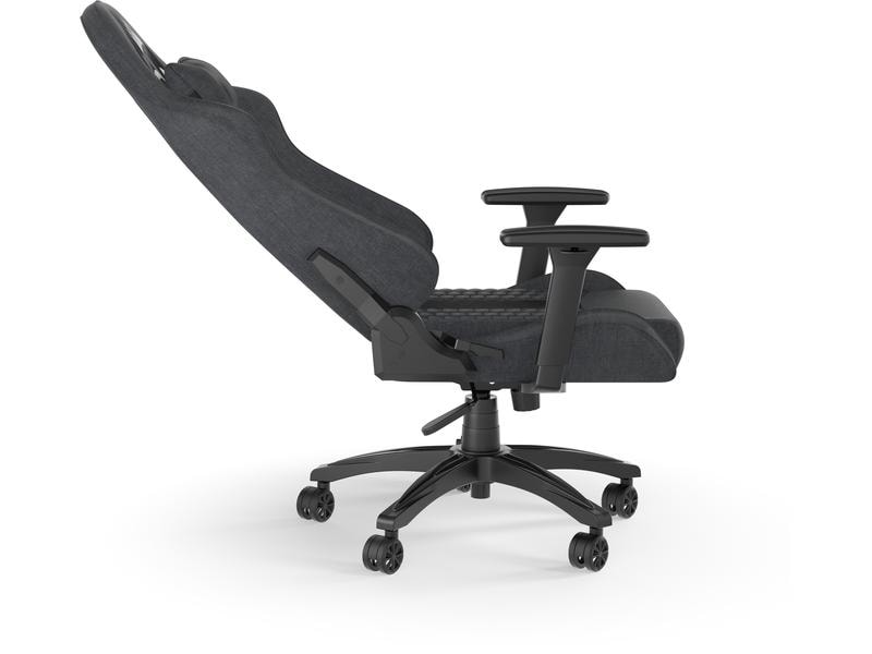 Corsair Gaming-Stuhl TC100 Relaxed Stoff Anthrazit Gaming-Computerstuhl mit 120 kg Belastbarkeit