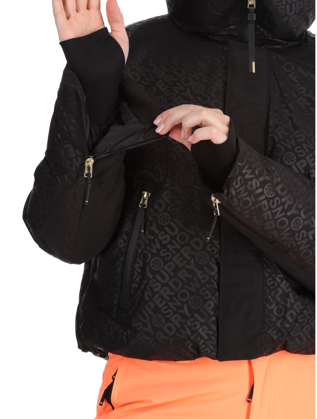 Ski Slalom Puffer ski-jas dames