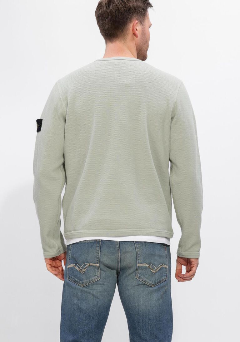 groene stone island sweater sweatshirt s0297