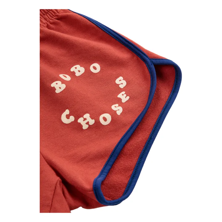 Bobo Choses Short Coton Bio Bêbêtes | Rouge
