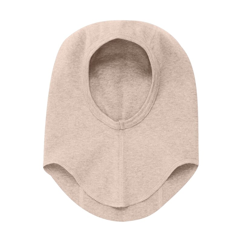 Balaclava Cotton Rib Camel Melange - Huttelihut - Rumpetroll