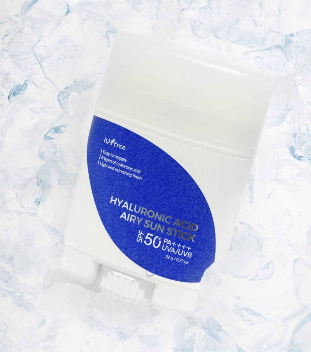 ISNtree - *Hyaluronic Acid* - Protetor solar em bastão Airy Sun FPS50+ PA++++