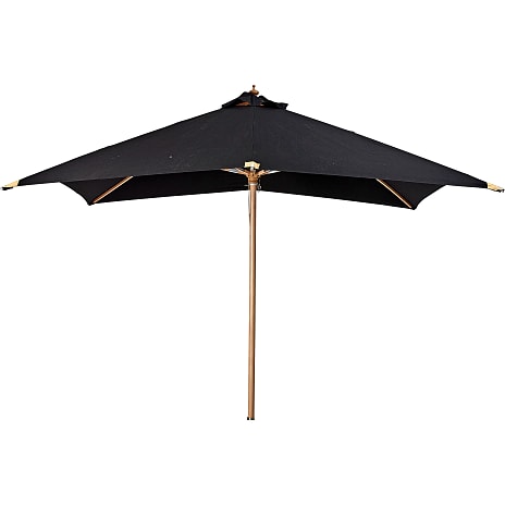 Calais parasol 3x3m - sort