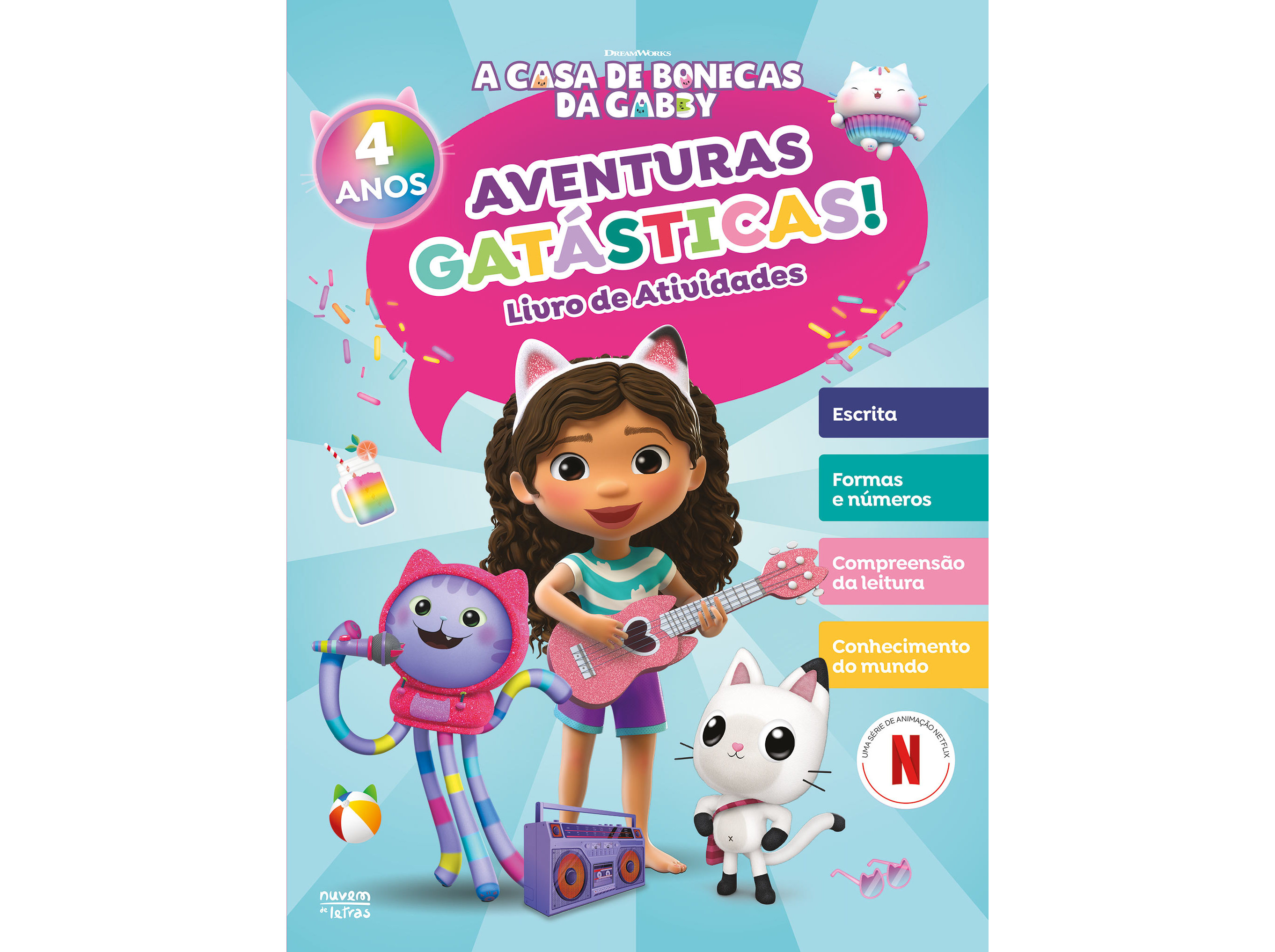 LIVRO A CASA DE BONECAS DA GABBY - AVENTURAS GATÁSTICAS!