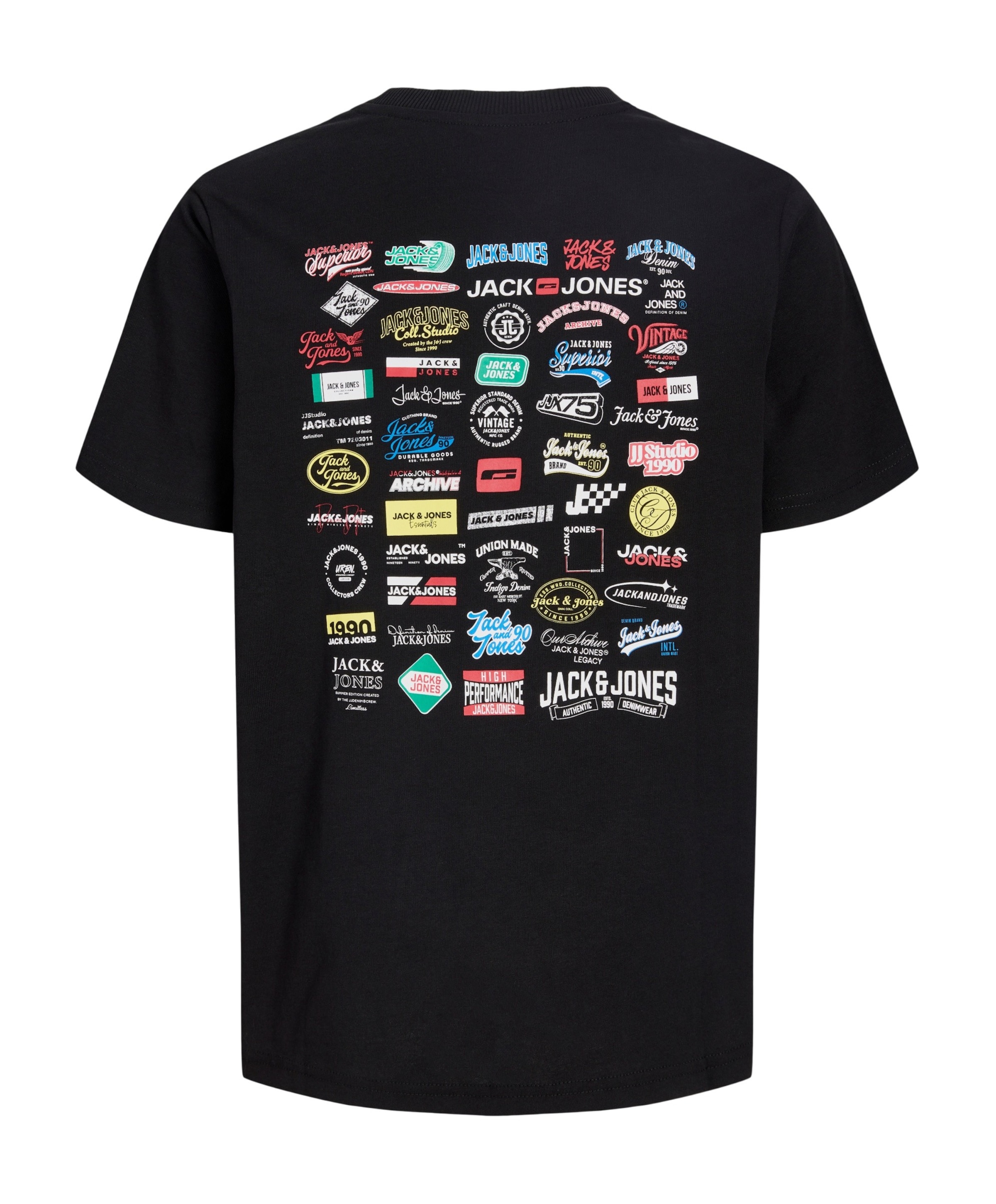 Jack & Jones Jongens T-shirt zwart