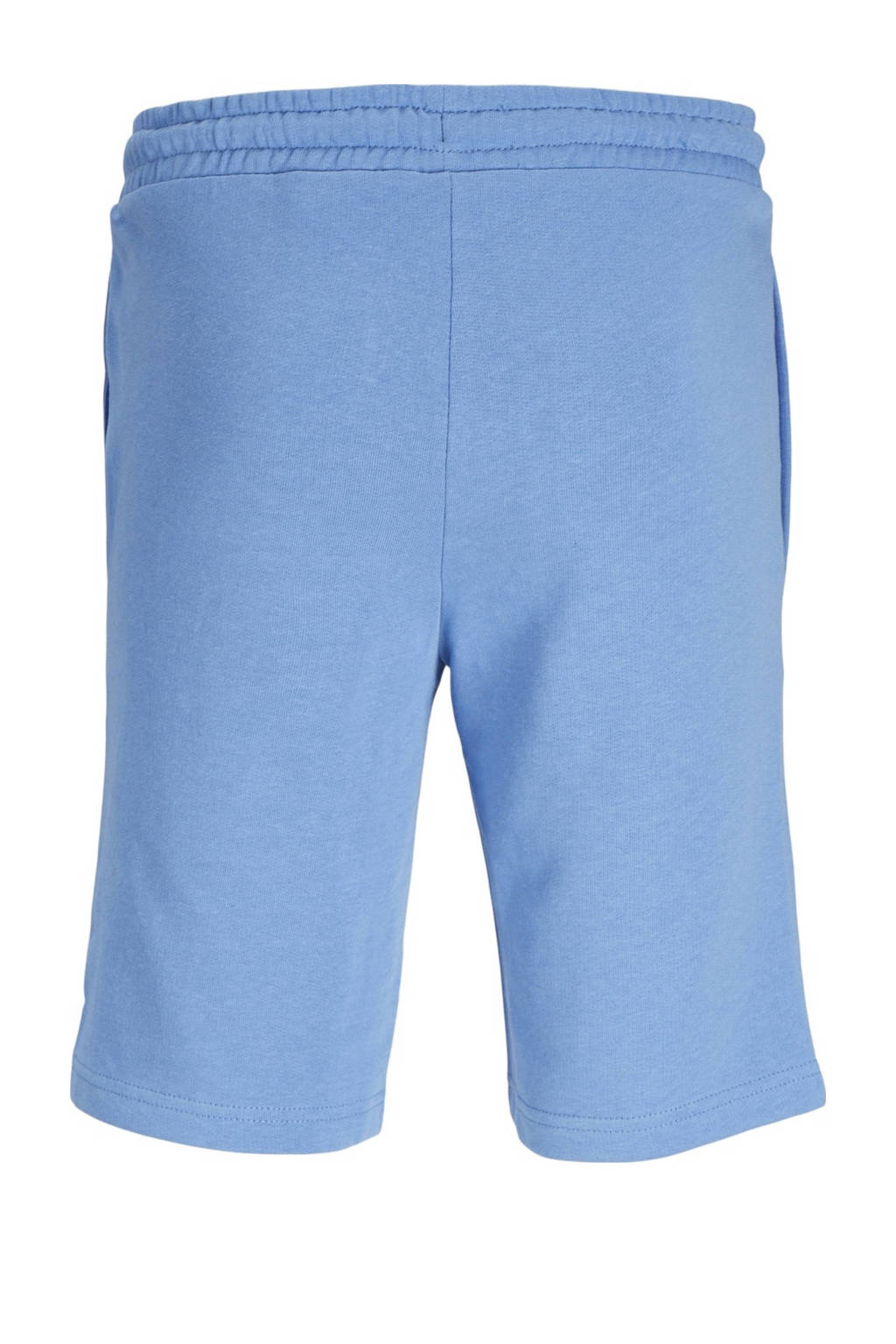 JACK & JONES sweatshort JPSTKAPPER met logo lichtblauw
