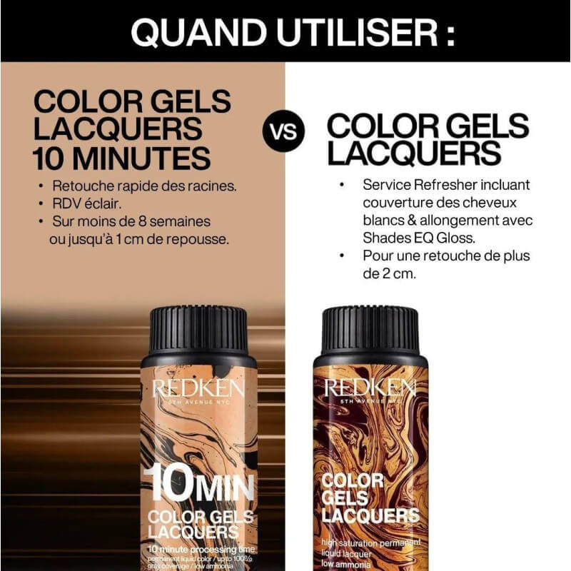 Color gels lacquers 10MIN 5N walnut Redken 60ML