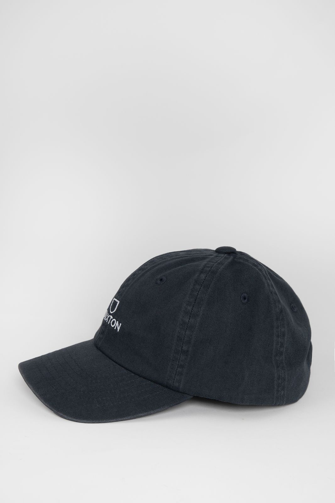 Brixton donkerblauwe pet met washed look