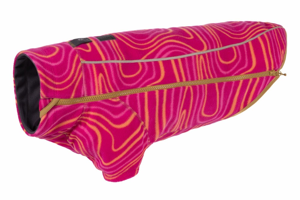 Veste polaire climate changer™ des manches et une fermeture à glissière. Couleur: strata (rosa), taille: s