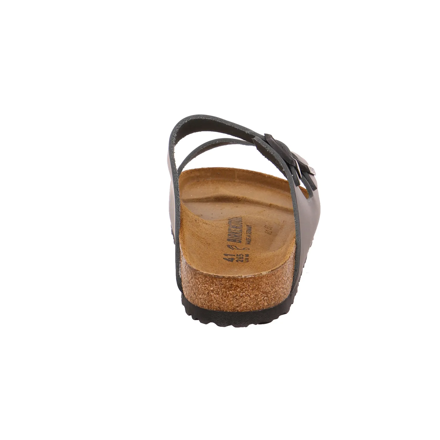 BIRKENSTOCK Bio-Mûles Schwarz Lederimitat