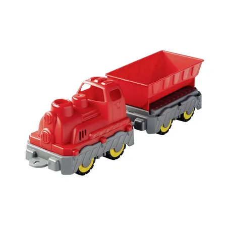BIG Power Worker Mini Zug mit Wagon
