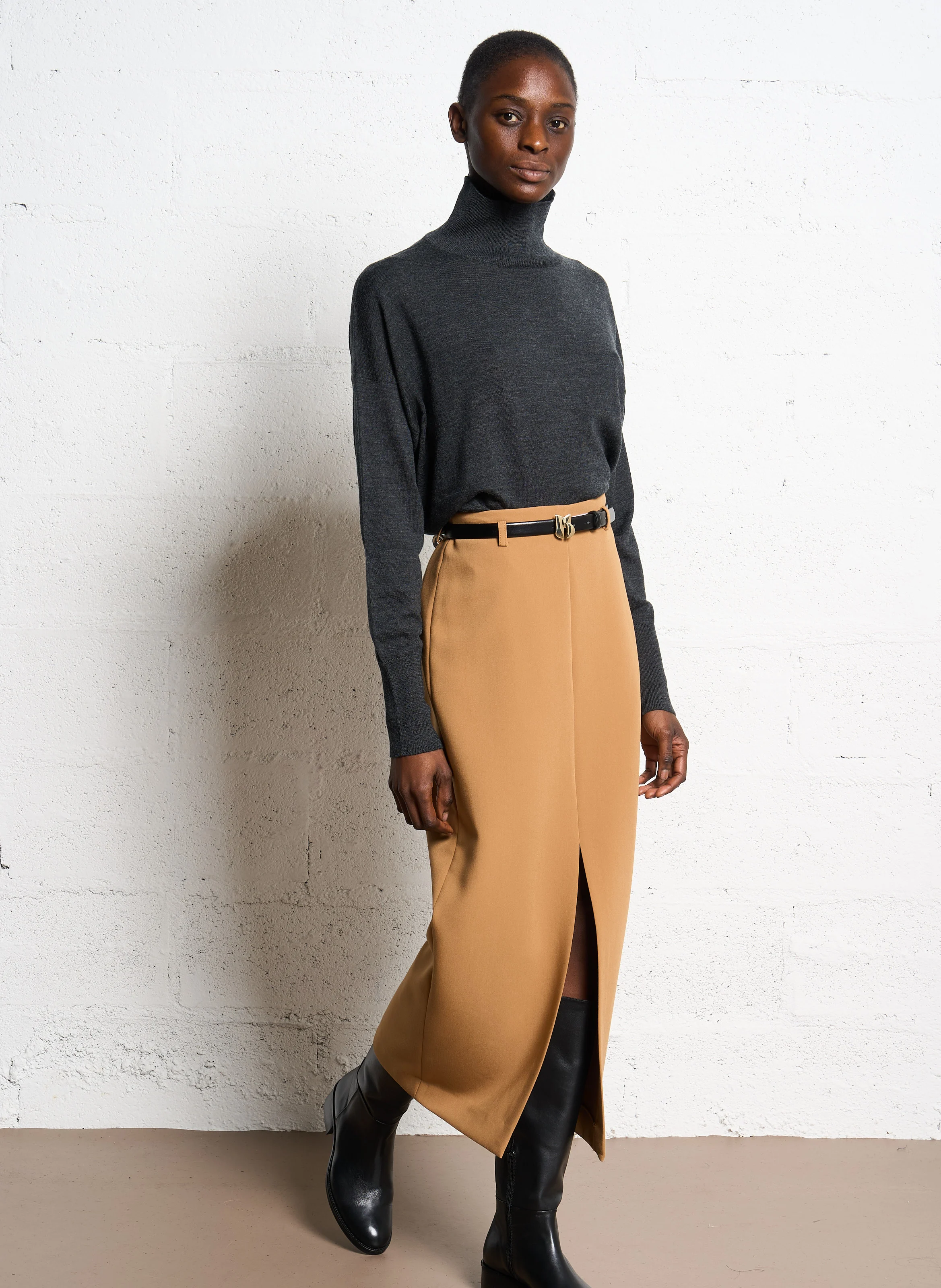 BARBARA - Bottes en cuir | Noir