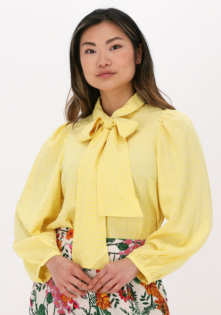 LOLLYS LAUNDRY gele lollys laundry blouse ellie