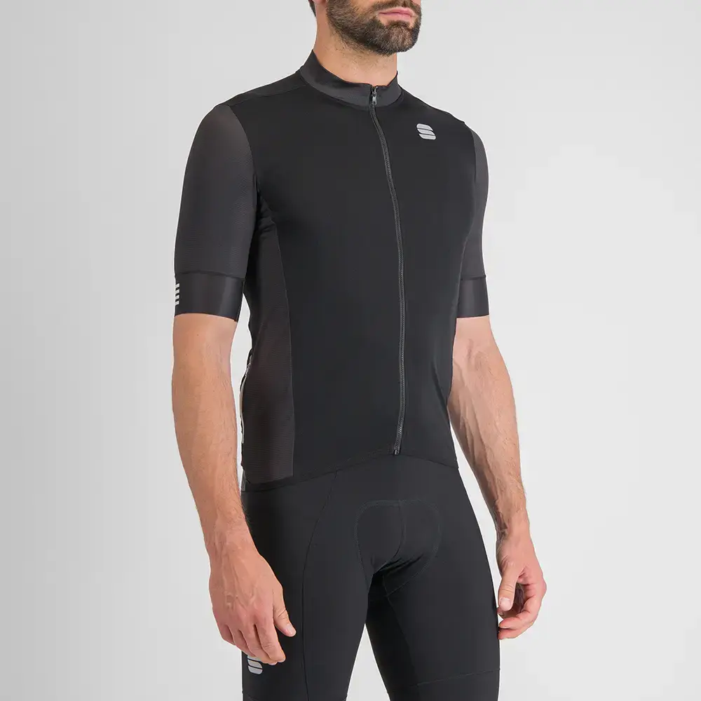 Sportful SRK Fietsshirt Korte Mouwen Zwart Heren